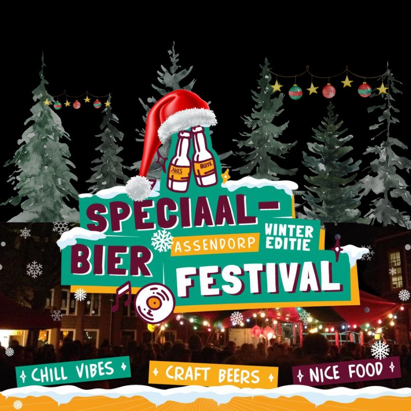 christmas editie Speciaalbierfestival Assendorp winter